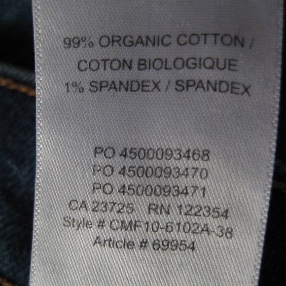 ARITZIA Denim Forum Jeans Yoko High Rise Slim Crop 27 - Picture 12 of 12